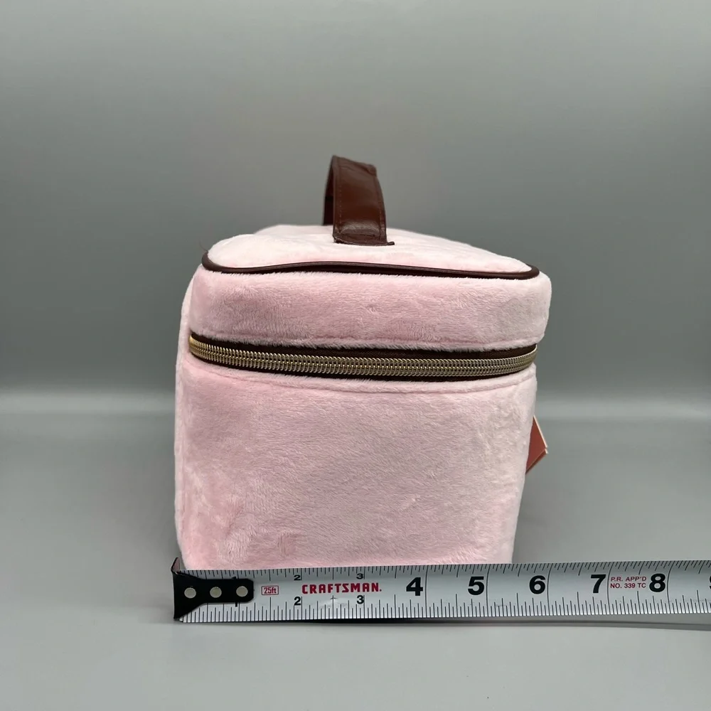 Juicy couture pink velour cosmetic bag - Picture 5 of 10